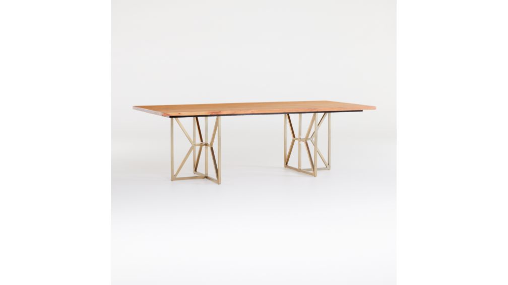 Hayes 94" Rectangular Dining Table Crate and Barrel