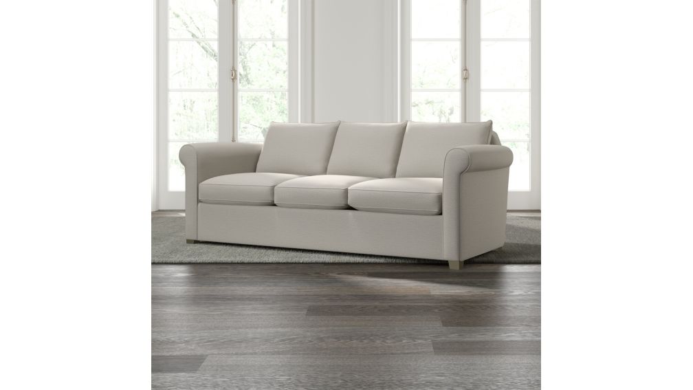 Hayward 3Seat Rolled Arm Sofa + Reviews Crate and Barrel