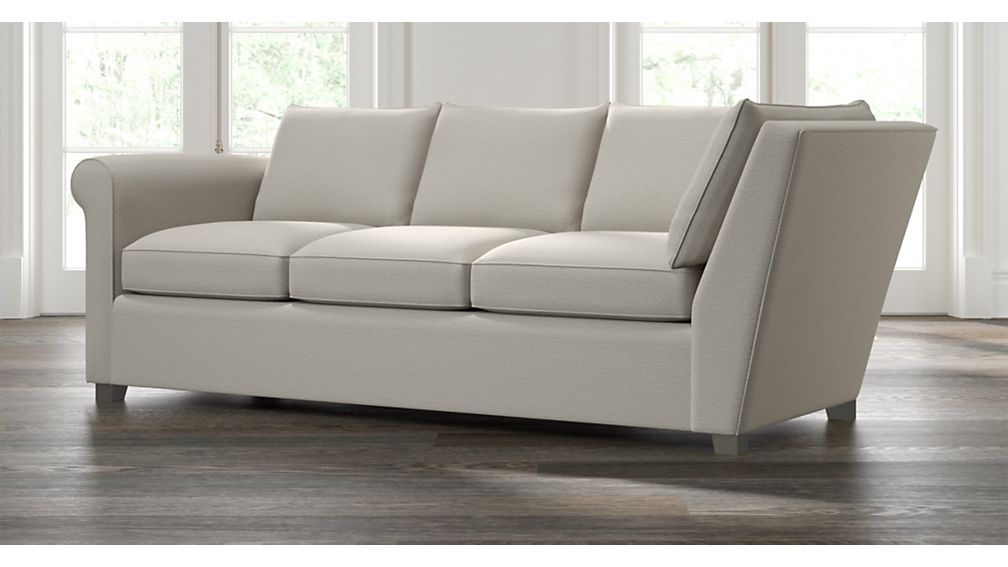Hayward Left Arm Corner Sofa + Reviews Crate and Barrel