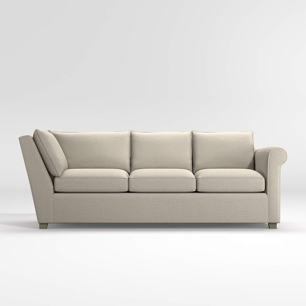 Hayward Right Arm Corner Sofa + Reviews Crate and Barrel