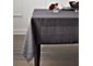 Helena 60"x90" Graphite Grey Linen Tablecloth