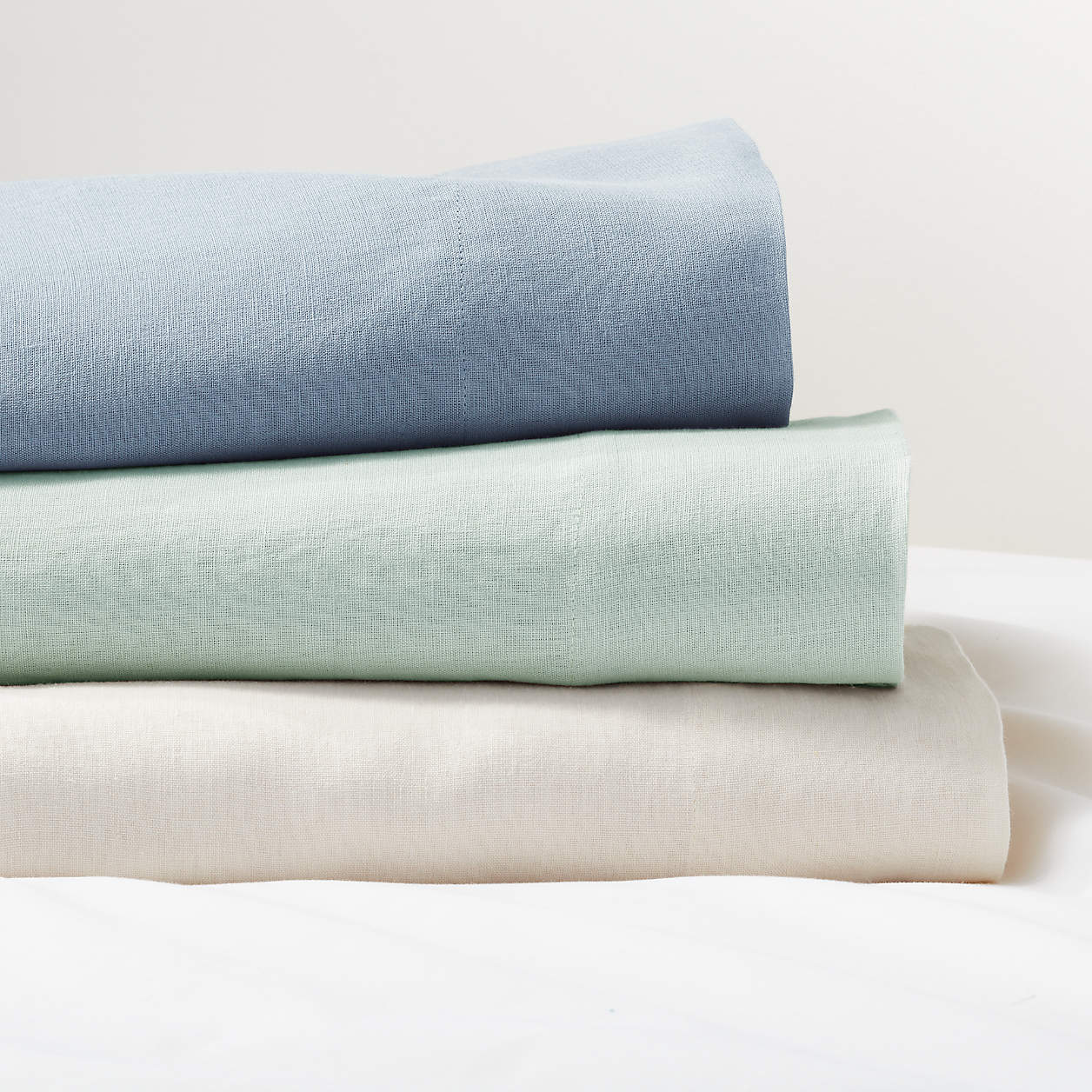 Natural Hemp Sheet Sets Crate and Barrel