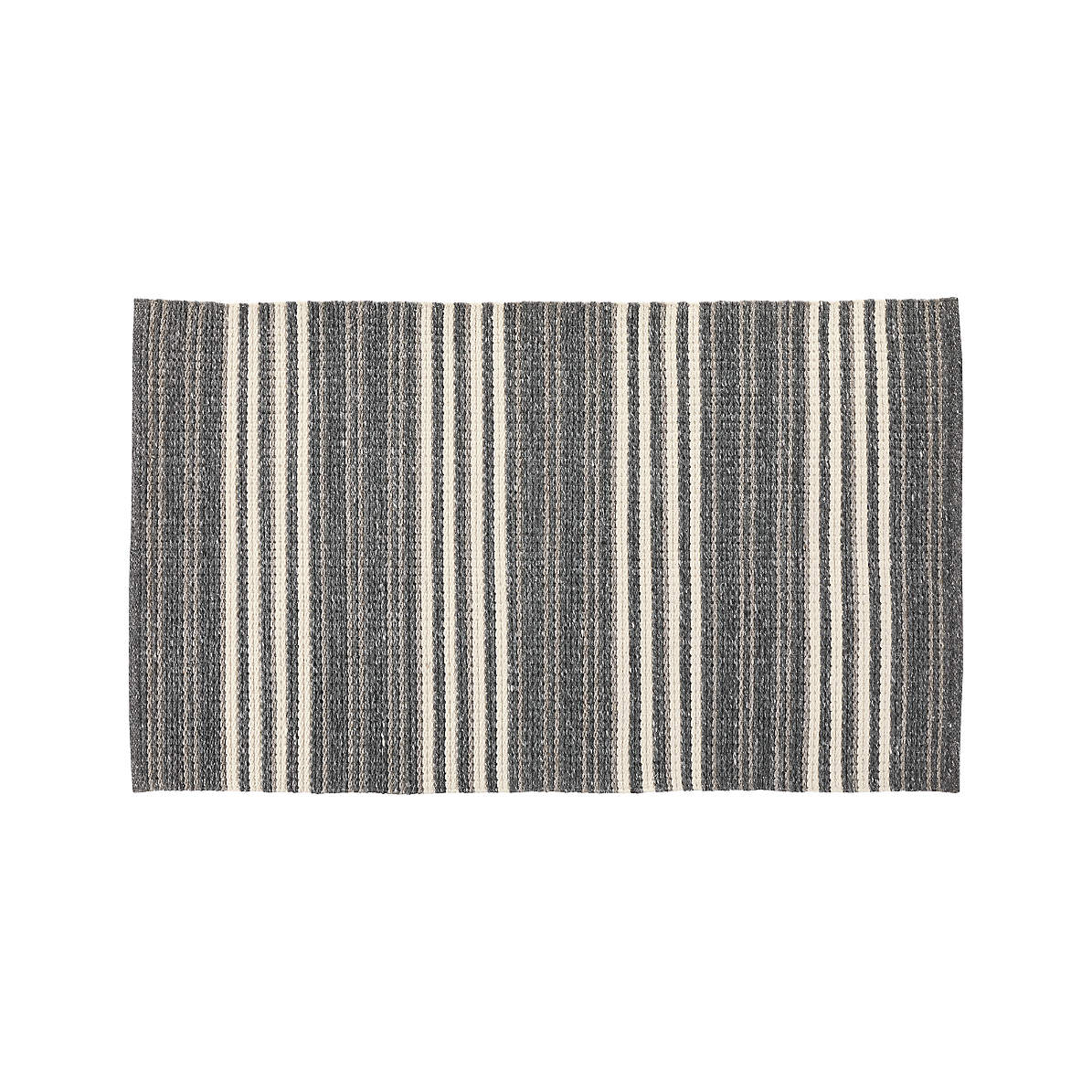 Hesper Striped Indoor Outdoor Rug 3 X5 Reviews Crate And Barrel