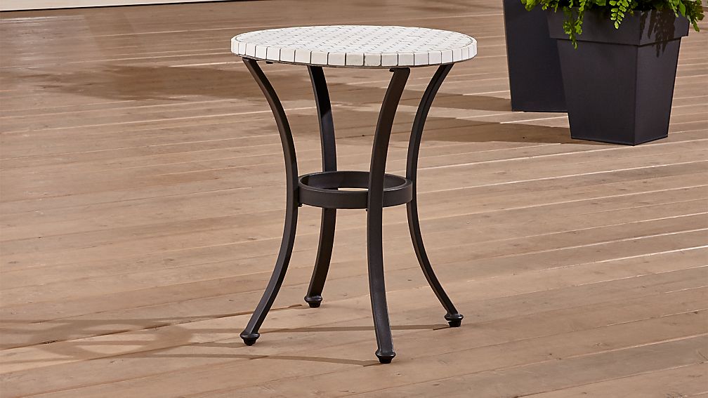 Mosaic Side Table Crate and Barrel