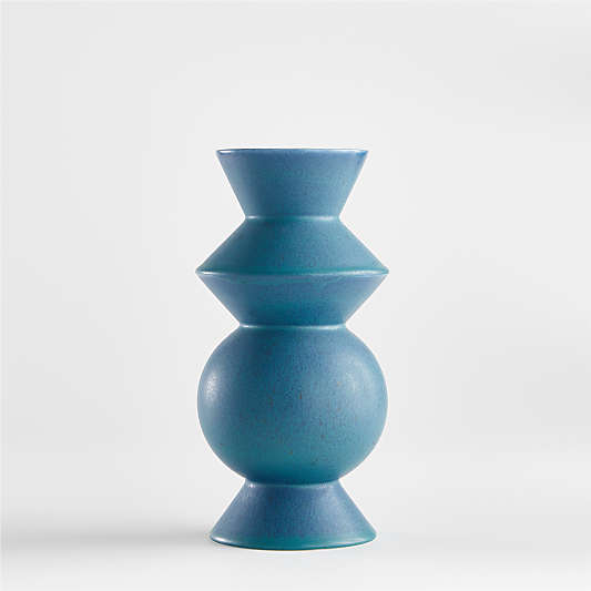 Blue Vases Crate and Barrel