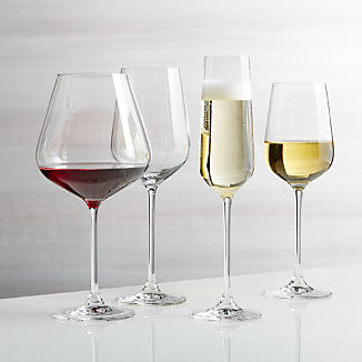 Wine Gles Stemware Crate And Barrel Hip Wine Gles