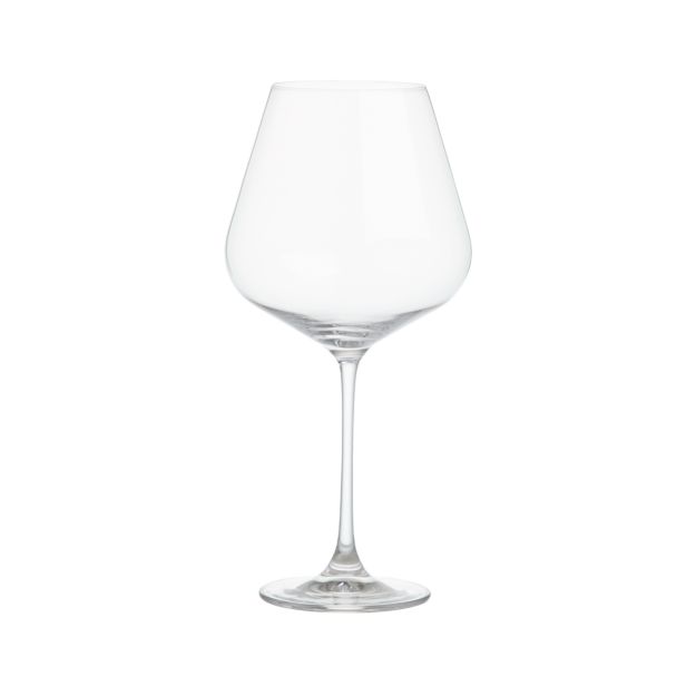 Hip Large Red Wine Glass And Reviews Reviews Crate And Barrel 4064