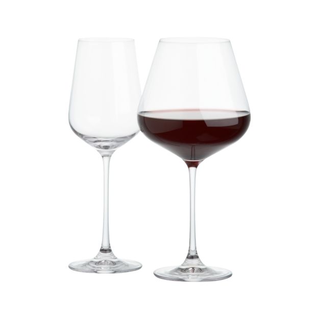 Hip Wine Glasses Crate And Barrel