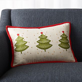 Crate And Barrel Christmas Pillows
