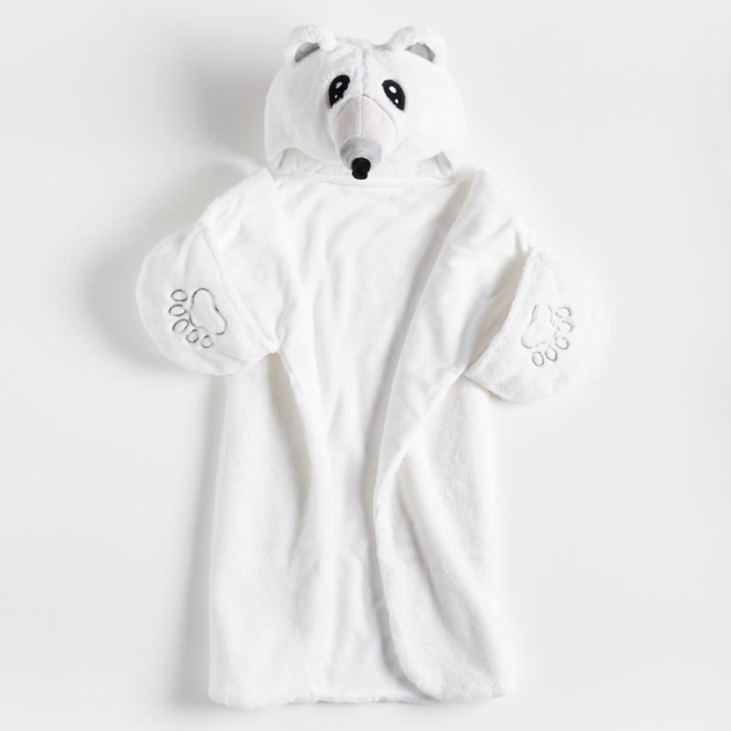 comfy bear blanket sweatshirt