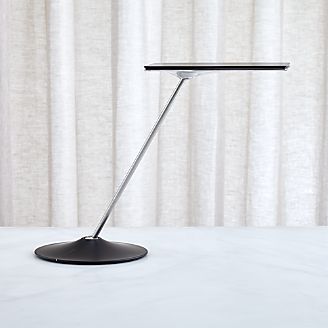 Table Lamps For Bedside And Desk Crate Barrel Humanscale Horizon Jet Black Desk Lamp