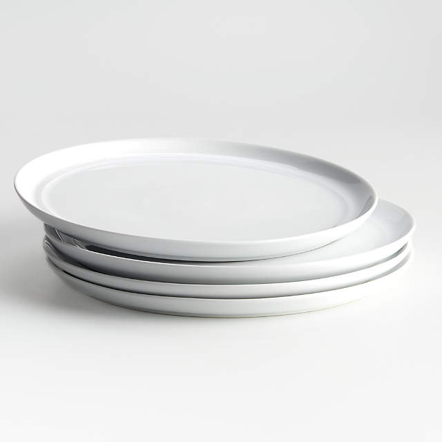 white dinner plate sets