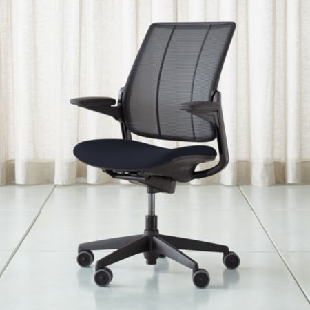 Humanscale Navy Smart Ocean Task Chair Reviews Crate And Barrel