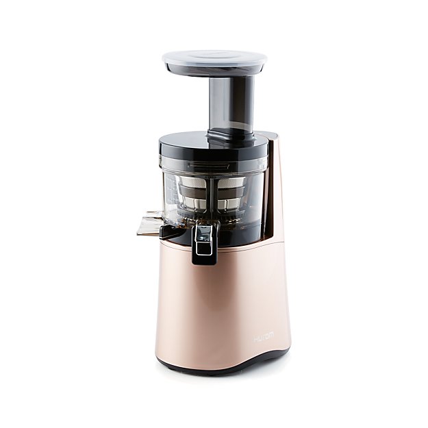 Hurom H-AA Rose Gold Slow Juicer Crate and Barrel