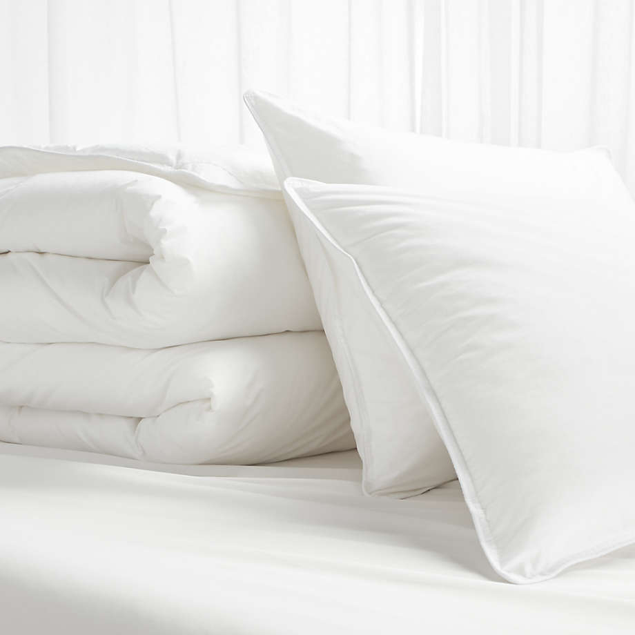 Basic Full/Queen Medium Hypoallergenic Bedding Set | Crate and Barrel