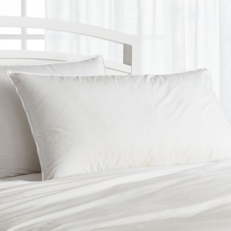Hypoallergenic Medium King Pillow Reviews Crate And Barrel