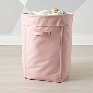 pink hamper for nursery