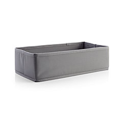 Canvas Grey Drawer Organizers Crate And Barrel Canada