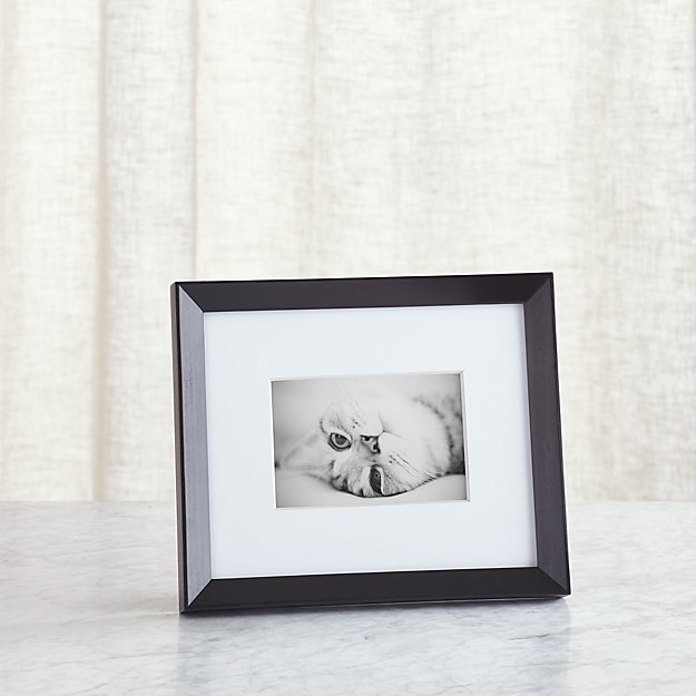 Icon Black Picture Frame Crate And Barrel