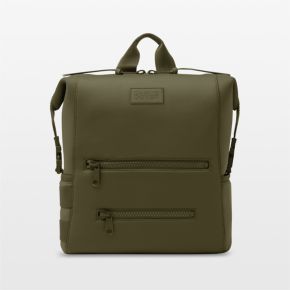 Image of Dagne Dover Indi Dark Moss Large Diaper Bag Backpack