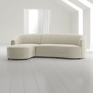 Infiniti 2-Piece Curve Back Sectional