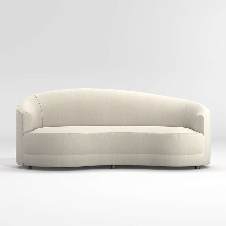 Infiniti Curved Back Sofa + Reviews Crate and Barrel Canada