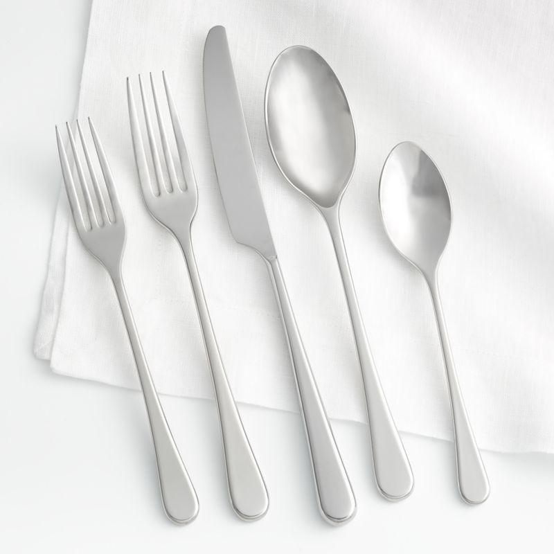 Iona 20Piece Flatware Set + Reviews Crate and Barrel
