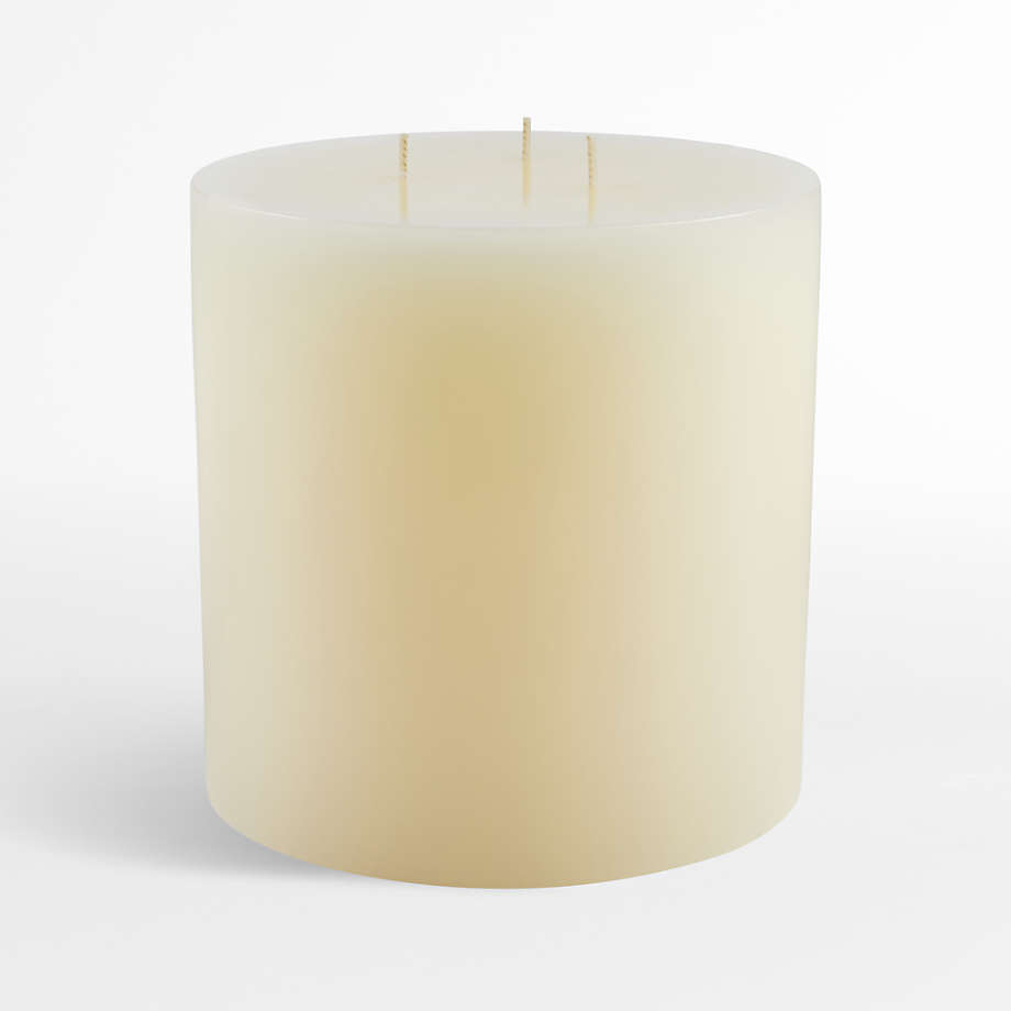 Ivory Pillar Candles Crate and Barrel Canada