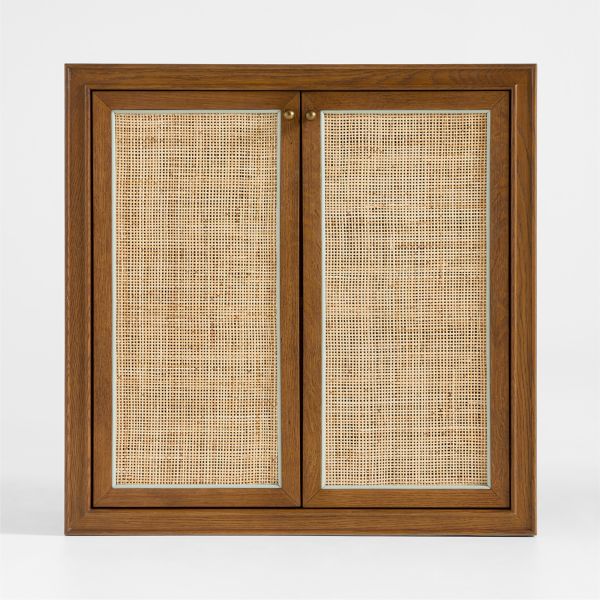 Hawes Modular Oak Wood Kids Bookcase with Door by Jake Arnold