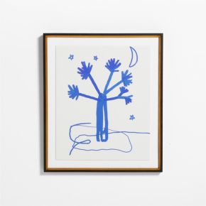Image of Joshua Tree Black Framed Wall Art Print by Jeremiah Brent