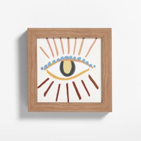 Image of Watchful Eye Framed Wall Art Print by Jeremiah Brent