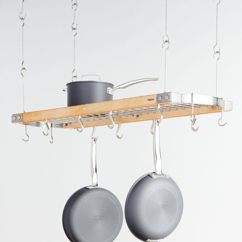 hanging pan rack lowes