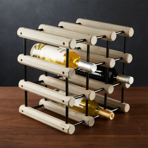JKAdamsModularWoodWineRackSHF17