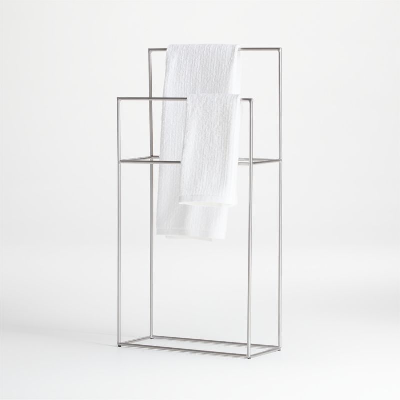 narrow towel shelf