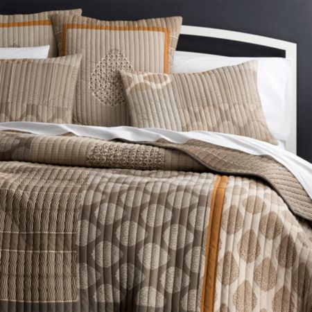 Jaipur Orange Full Queen Quilt Reviews Crate And Barrel