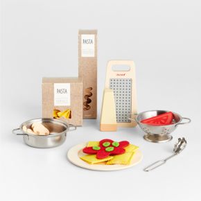 Image of Janod Wooden Pasta Kids Playset