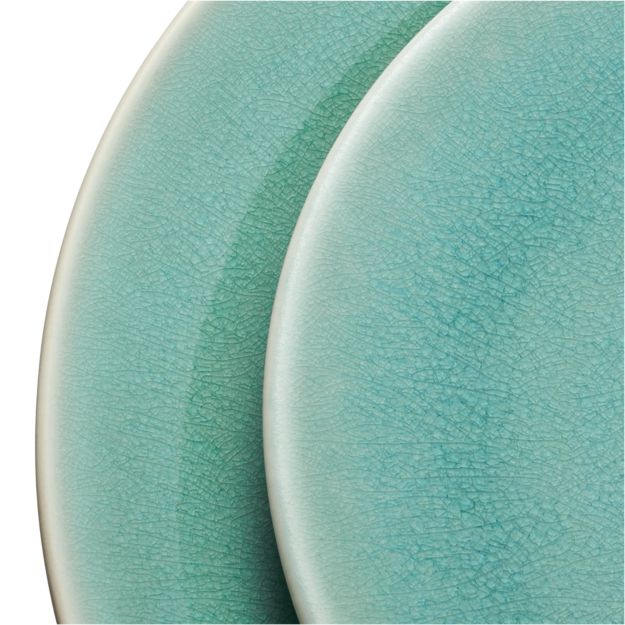 Jars Tourron Aqua Serving Bowl Crate and Barrel