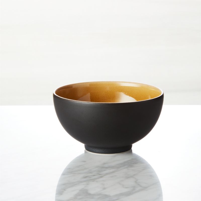 Jars Tourron Amber Cereal Bowl + Reviews Crate and Barrel