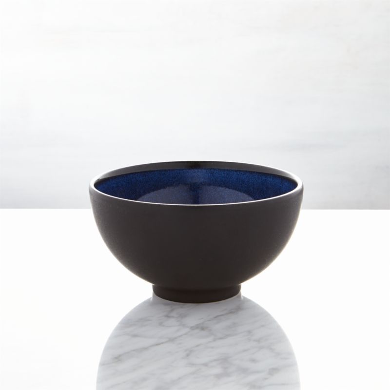 Jars Tourron Blue Bowl + Reviews Crate and Barrel