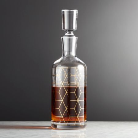 Crate & Barrel Jaxson Decanter