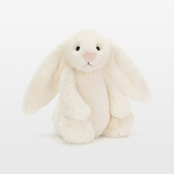 Jellycat ® White Bunny Kids Stuffed Animal