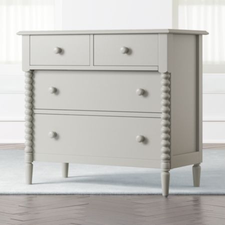 Kids Jenny Lind 4 Drawer Grey Dresser Reviews Crate And Barrel