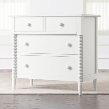 Kids Jenny Lind 4 Drawer White Dresser Crate And Barrel