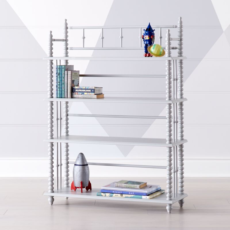 Jenny Lind Grey Bookcase Reviews Crate And Barrel