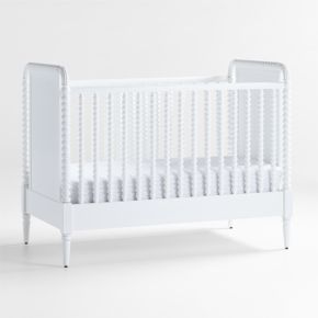 Image of Jenny Lind Heirloom White Wood Convertible Crib