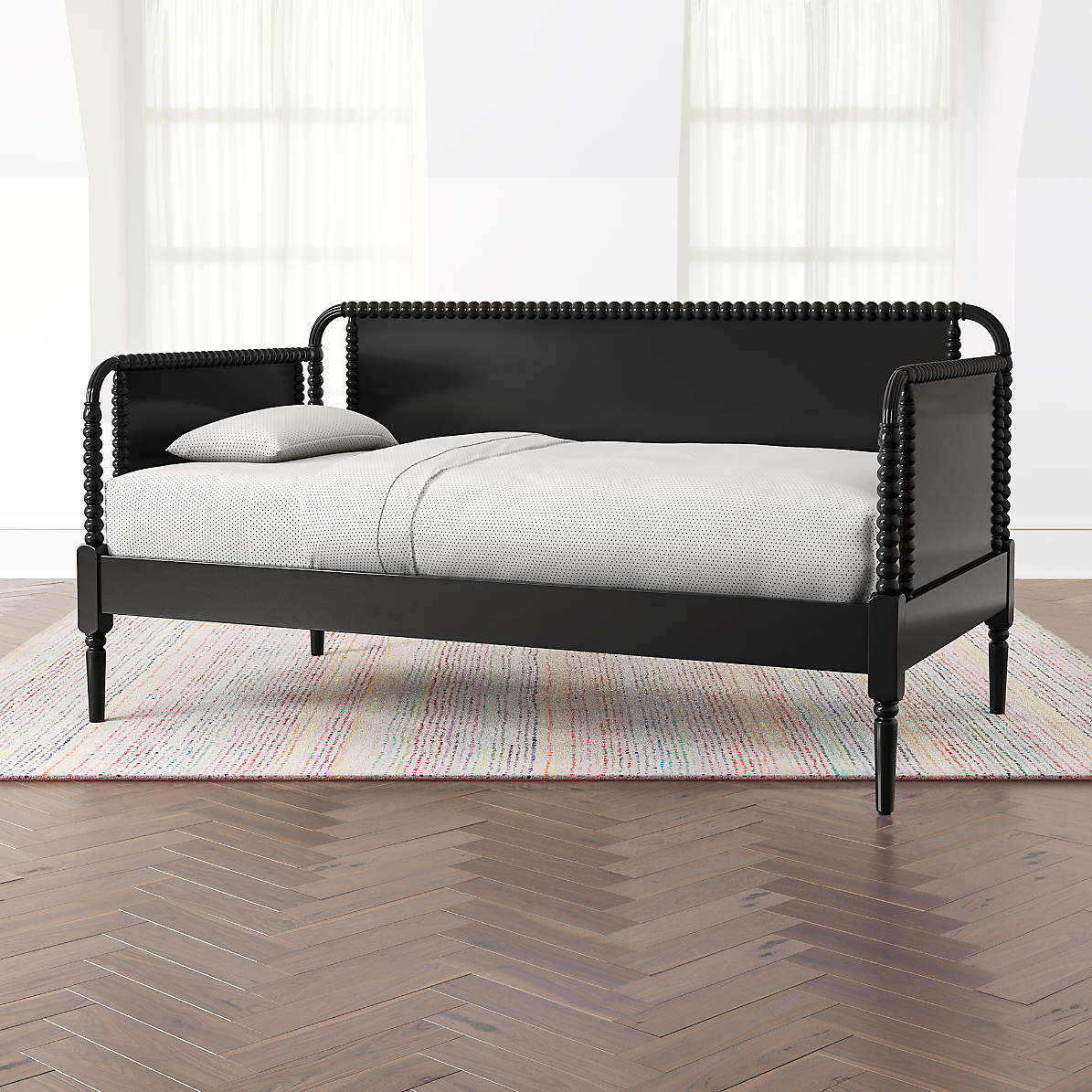 Jenny Lind Black Daybed Reviews Crate And Barrel