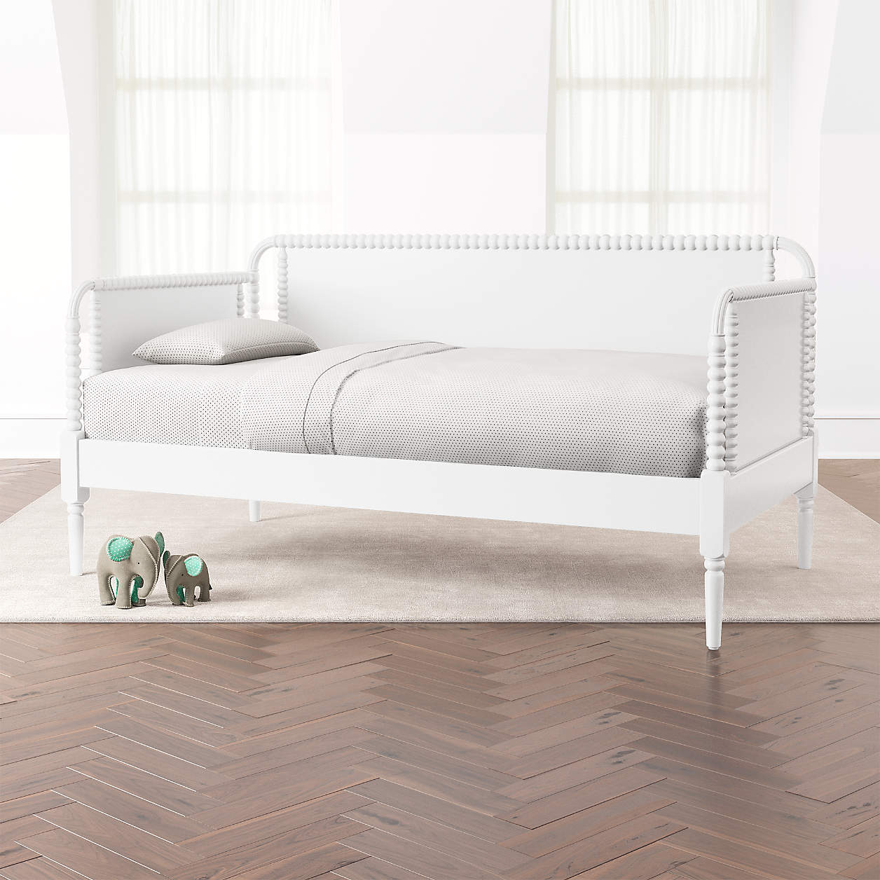 Jenny Lind Kids Daybed (White) Crate and Barrel