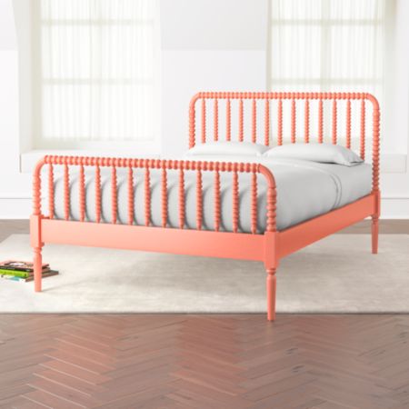 Full Coral Jenny Lind Kids Bed Reviews Crate And Barrel