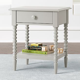 Jenny Lind Furniture Crate And Barrel Kids Jenny Lind Grey Nightstand