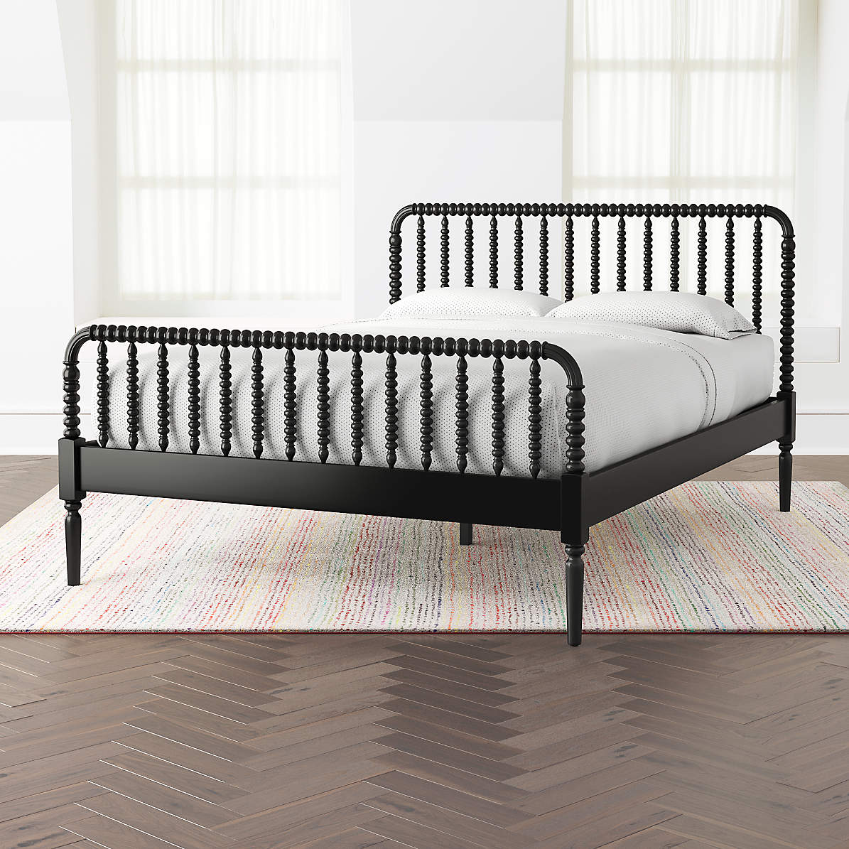 Jenny Lind Black Queen Bed Reviews Crate And Barrel